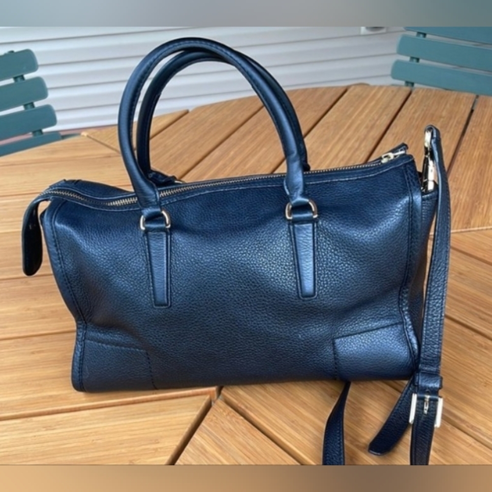 Tory Burch Britten Satchel Bag w/Crossbody Strap & GHW - Picture 3 of 8